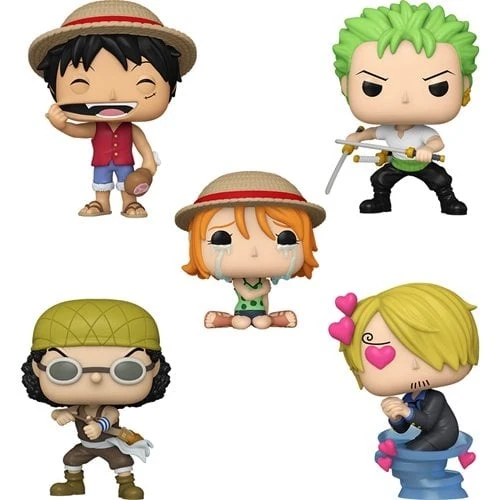 Funko Pop Animation: One Piece 5 Pack