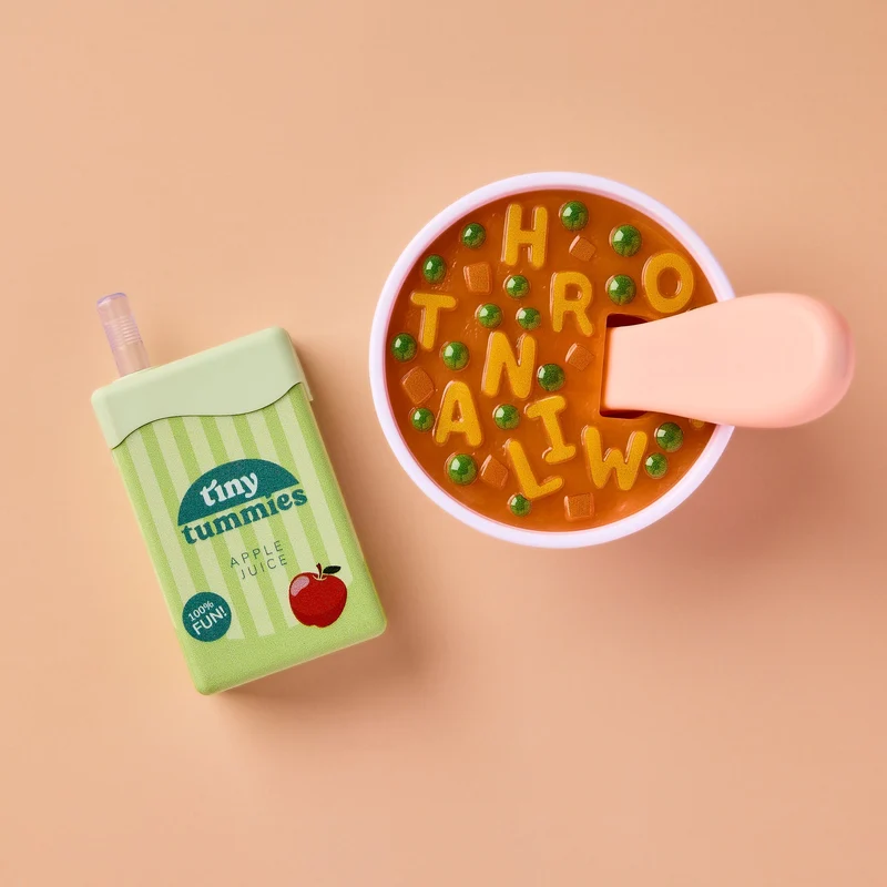 Pack de zumo y sopa · Tiny Harlow