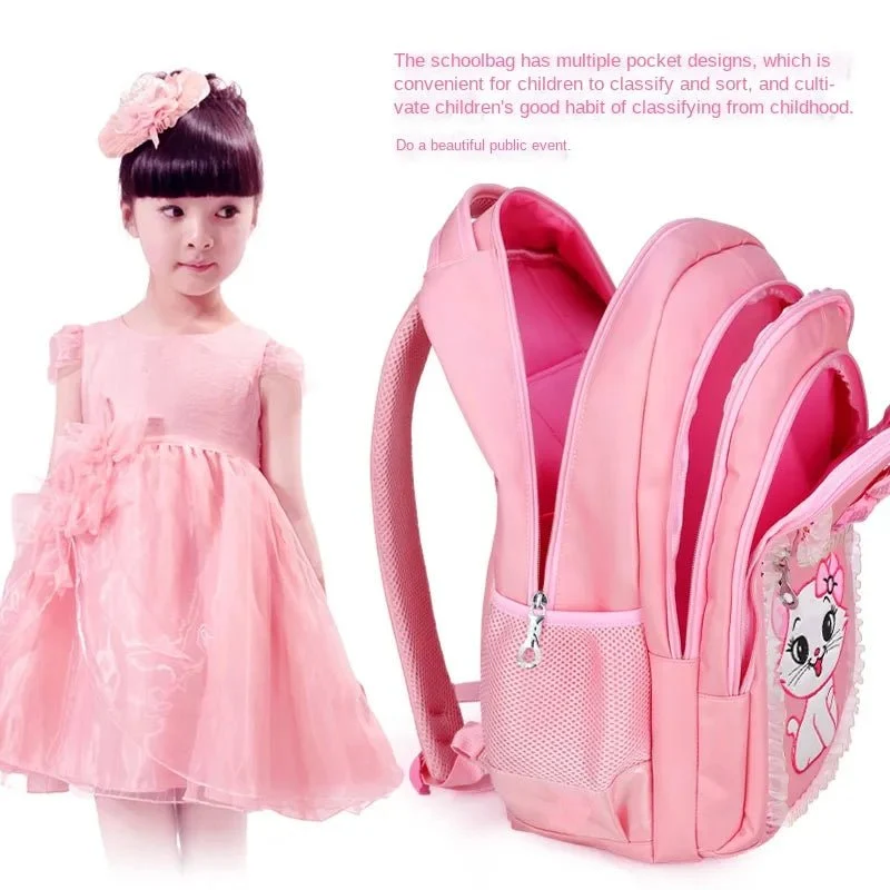 Korean Cute Princess Schoolbag: Breathable & Durable for Girls