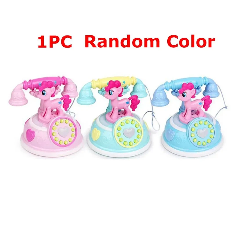 Kids' Cartoon Cellphone Toy - Light & Sound Educational Telephone