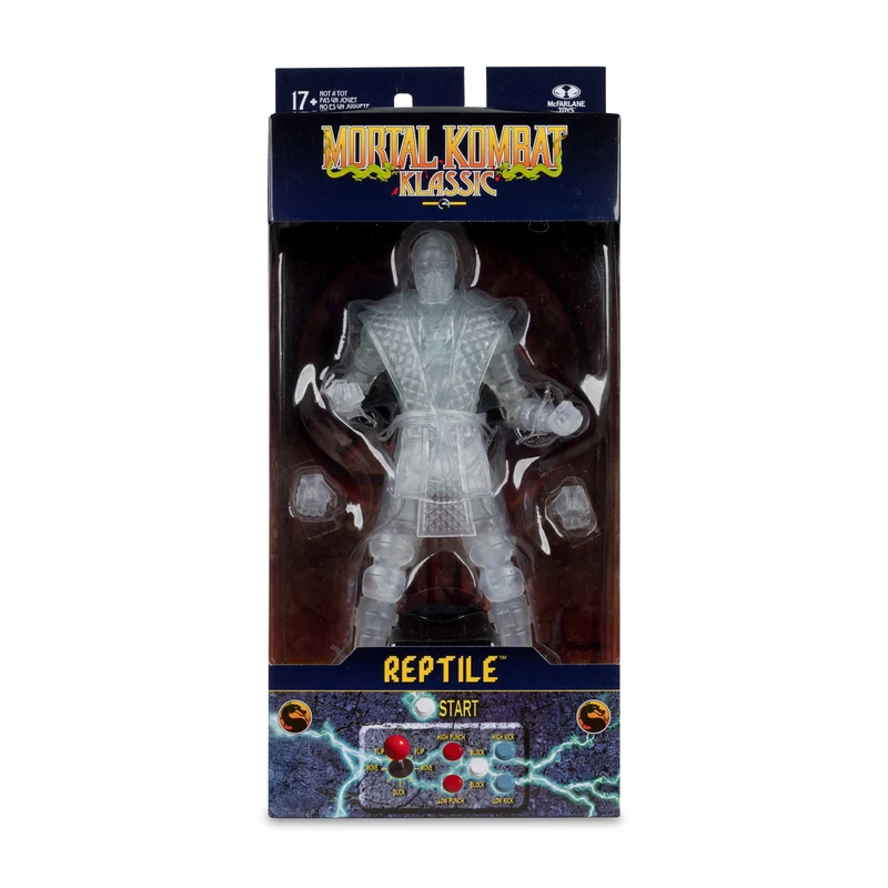 Mcfarlane Mortal Kombat: Klassics - Reptile Invisible 7 Pulgadas