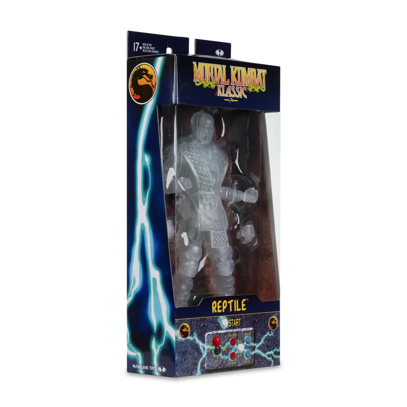 Mcfarlane Mortal Kombat: Klassics - Reptile Invisible 7 Pulgadas