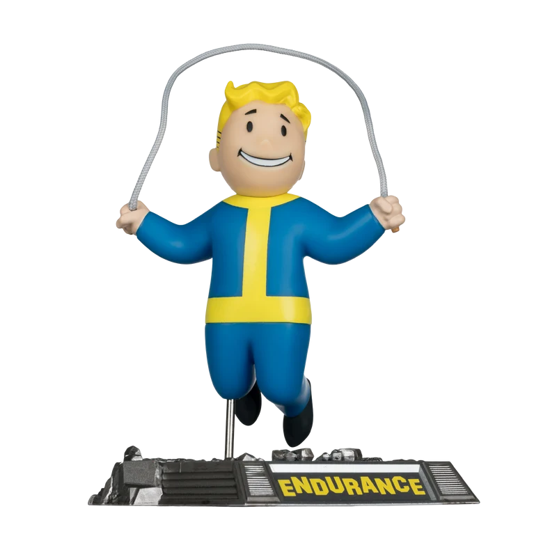 Mcfarlane : Fallout Vault Boy Wv1 - Vault Boy En Cuerda