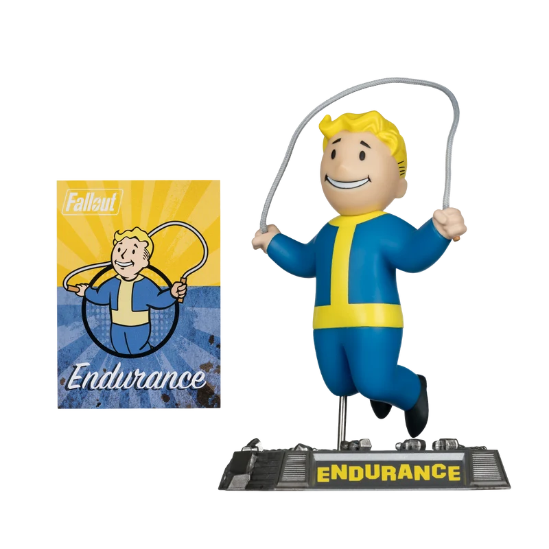 Mcfarlane : Fallout Vault Boy Wv1 - Vault Boy En Cuerda