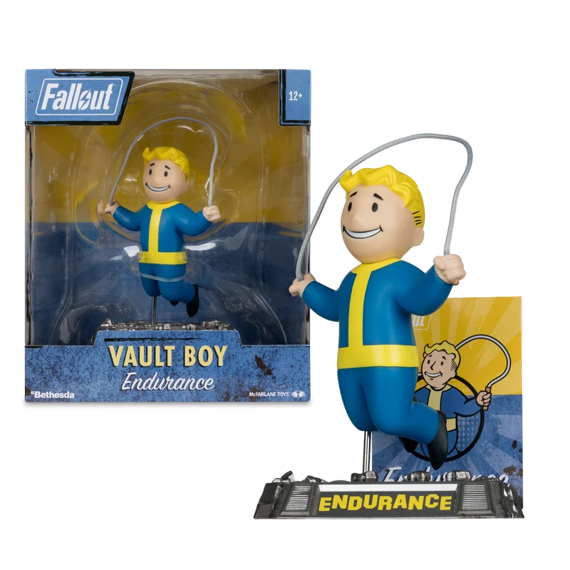 Mcfarlane : Fallout Vault Boy Wv1 - Vault Boy En Cuerda