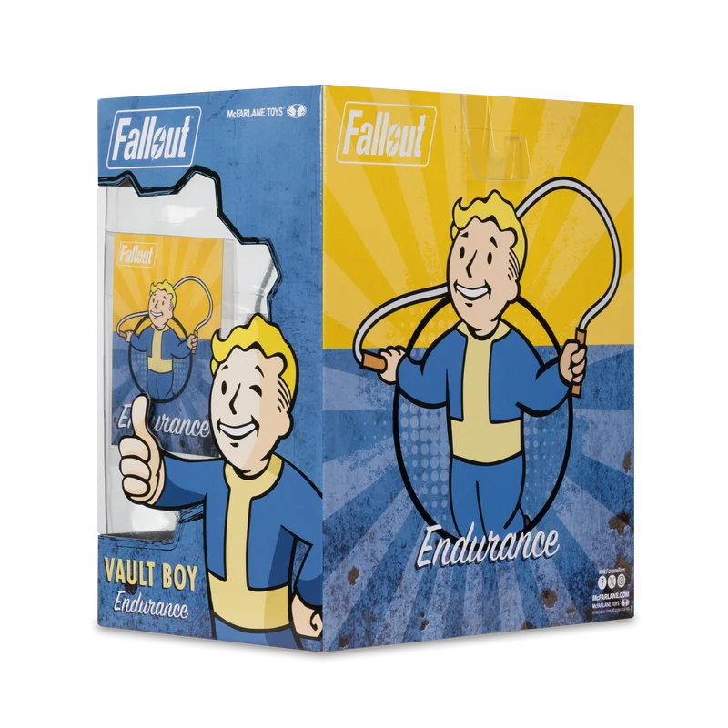 Mcfarlane : Fallout Vault Boy Wv1 - Vault Boy En Cuerda