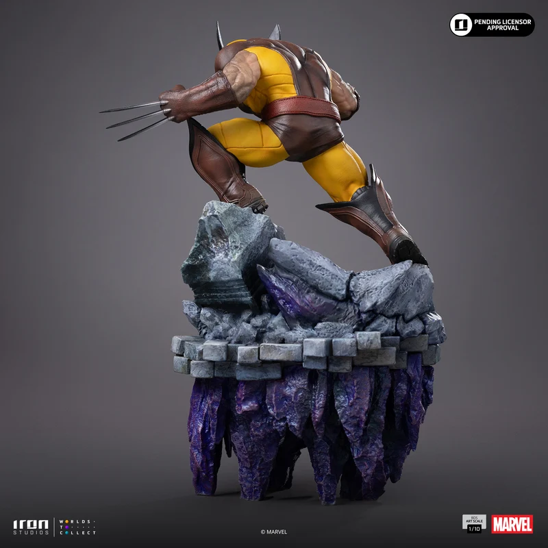 Iron Studios Infinity Gauntlet Diorama: Marvel - Wolverine BDS Escala de Arte 1/10