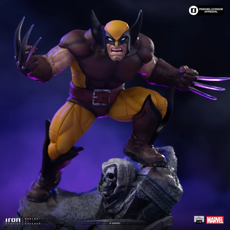 Iron Studios Infinity Gauntlet Diorama: Marvel - Wolverine BDS Escala de Arte 1/10