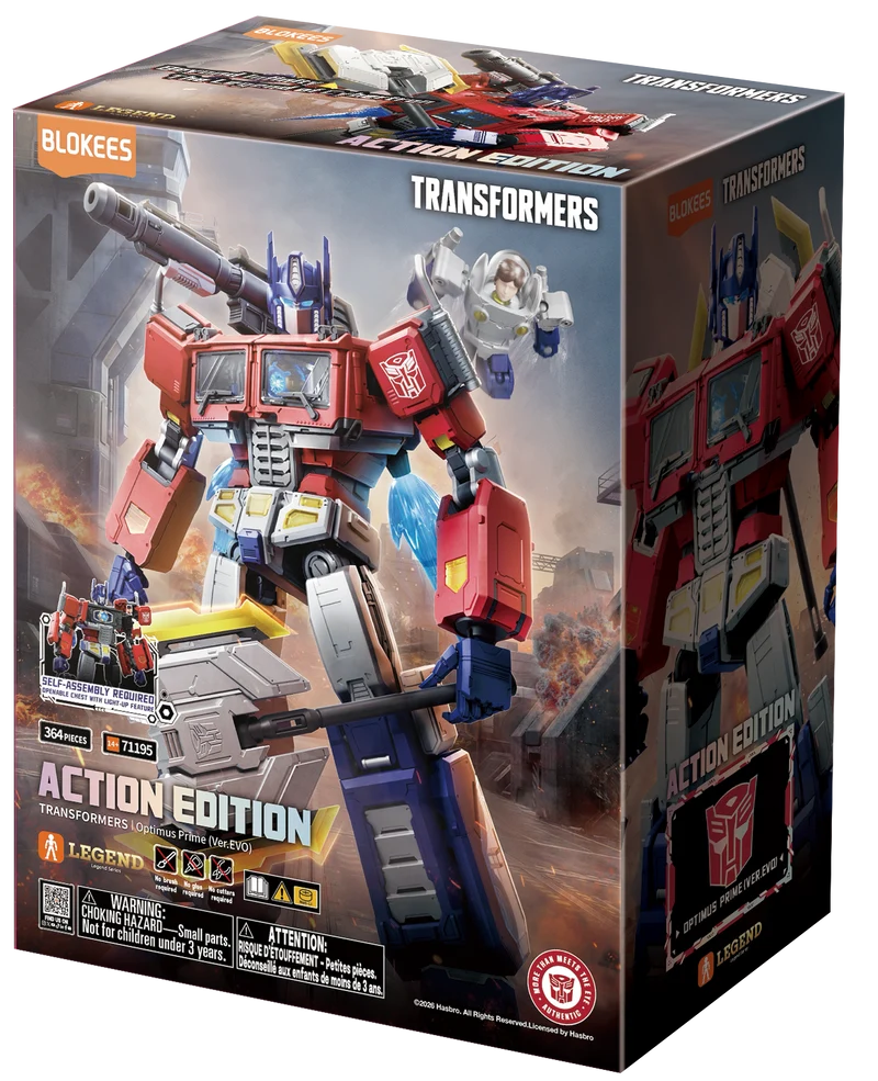 Blokees Transformers Action Edition: 07 Optimus Prime Ver 2.0 71195