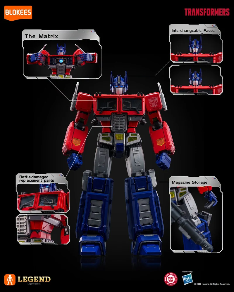 Blokees Transformers Action Edition: 07 Optimus Prime Ver 2.0 71195