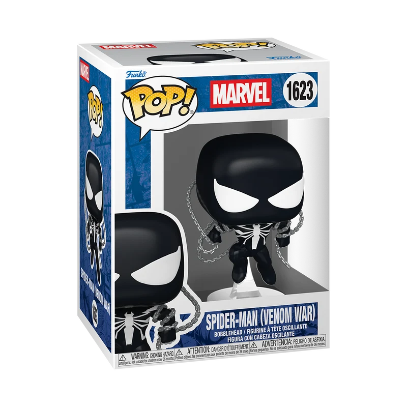 Funko Pop Marvel: Venom - Symbiote Spiderman con cadenas