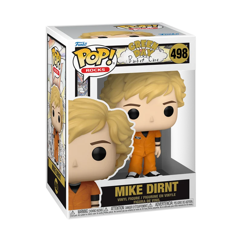 Funko Pop Rocks: Green Day - Basket Case Mike Dirnt