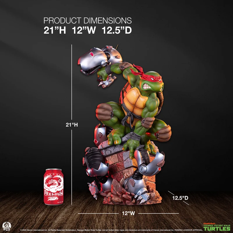 PCS Statue: TMNT Tortugas Ninja - Rafael Escala 1/4