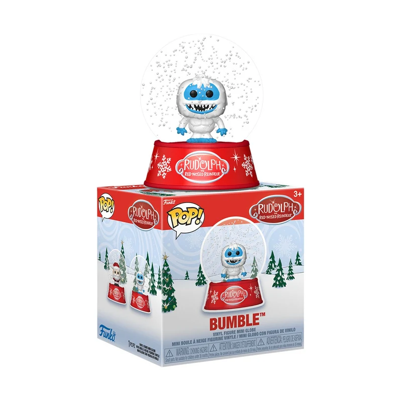 Funko Mini Glitter Globe: Rudolph - UNITARIO