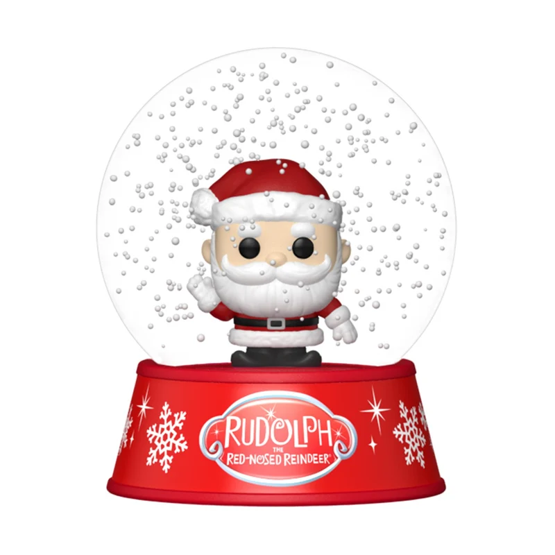 Funko Mini Glitter Globe: Rudolph - UNITARIO