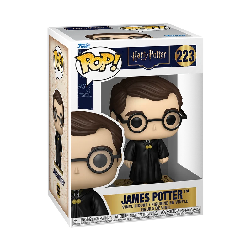 Funko Pop Movies: Harry Potter Mapa del Merodeador - James Potter