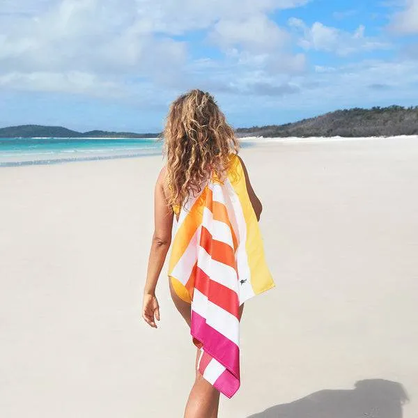 Toalla Cabana Summer Peach Sunrise · XL