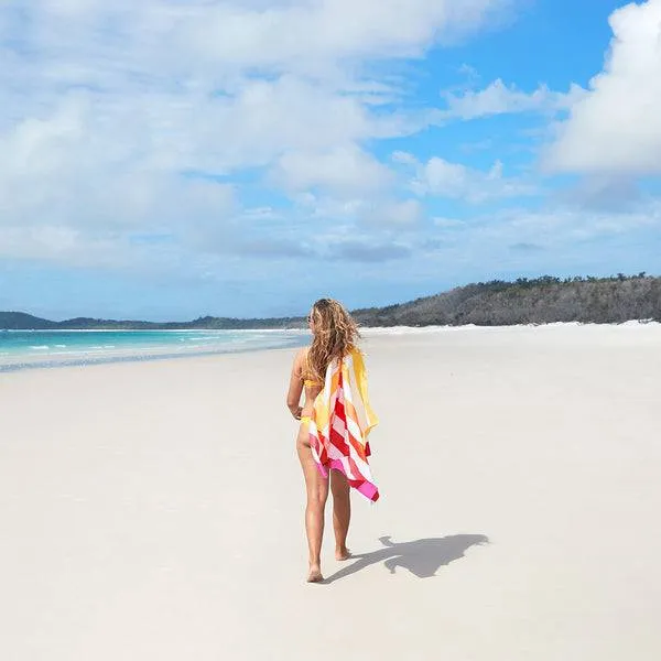 Toalla Cabana Summer Peach Sunrise · XL