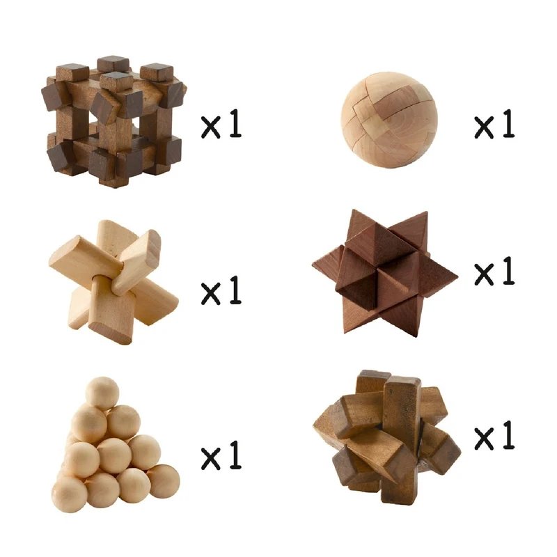 Juego de lógica Woodix · DJECO
