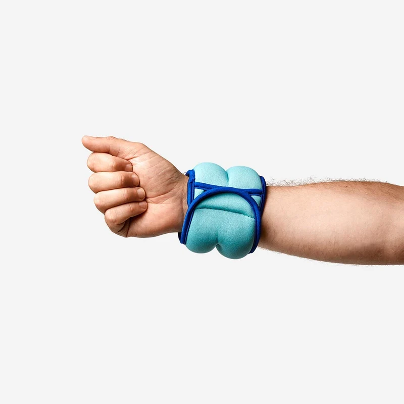 Blue wrist and ankle weights 0,5 kg set – 2 pcs