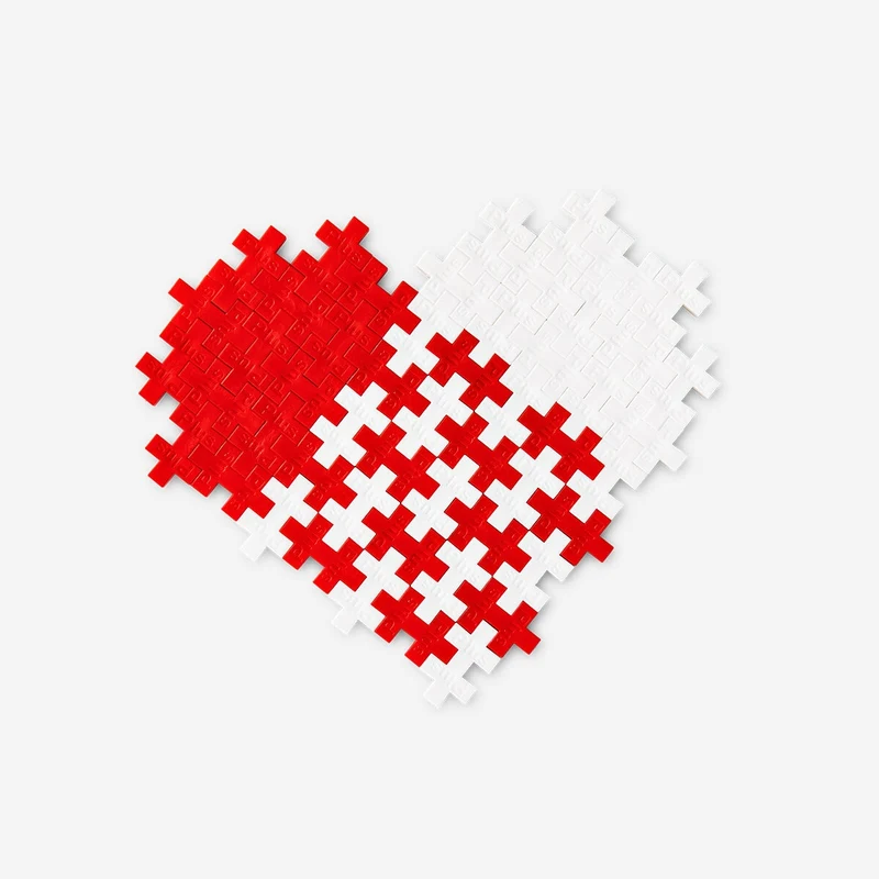 Christmas heart - Plus Plus x Flying Tiger Copenhagen