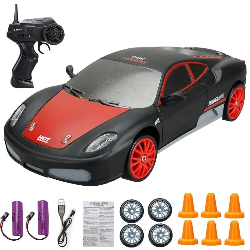 2.4G High-Speed Drift RC Car - AE86/GTR Model Racing Toy