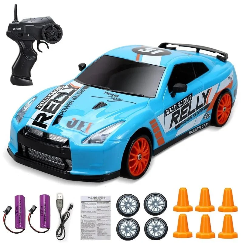 2.4G High-Speed Drift RC Car - AE86/GTR Model Racing Toy
