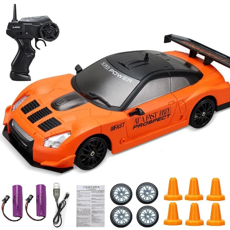 2.4G High-Speed Drift RC Car - AE86/GTR Model Racing Toy