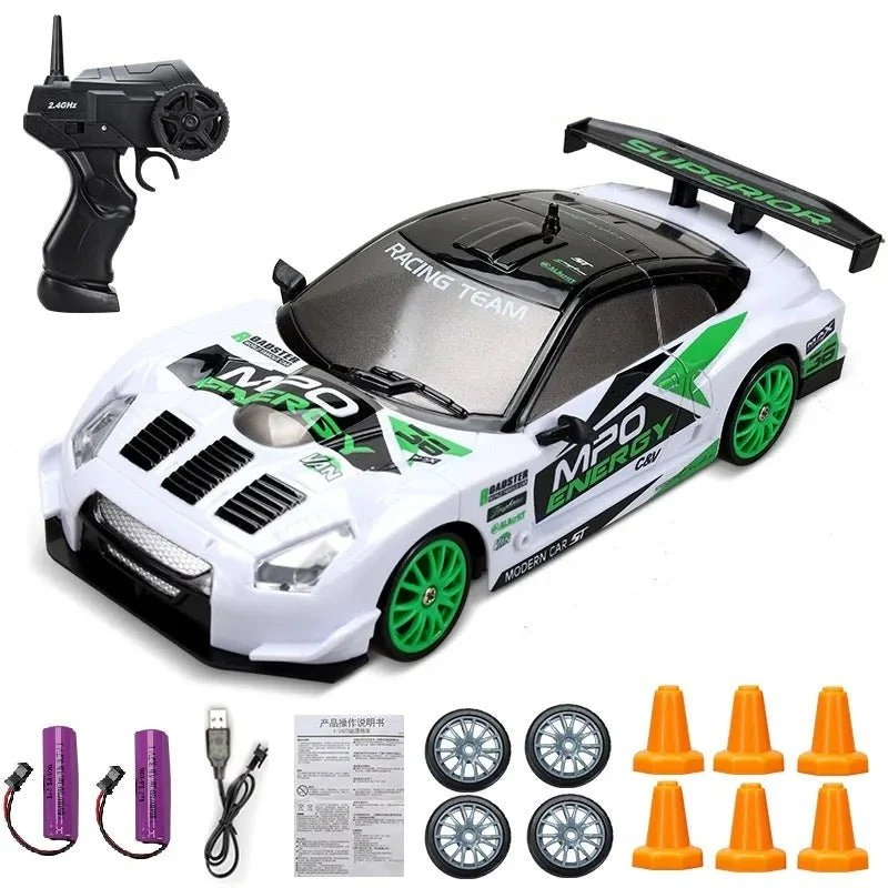 2.4G High-Speed Drift RC Car - AE86/GTR Model Racing Toy