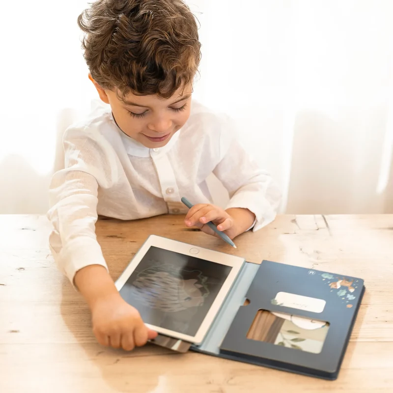 Tablet de dibujo Azul Forest Friends · Little Dutch