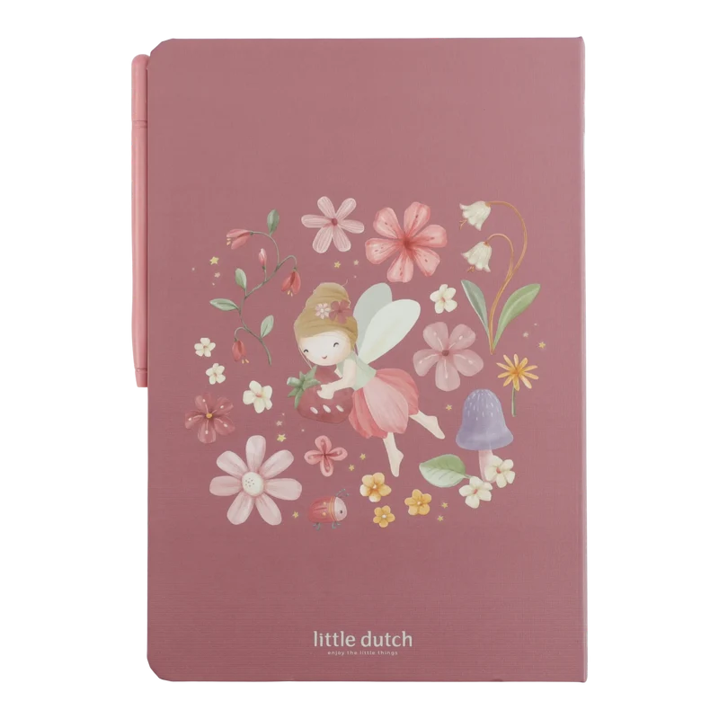 Tablet de dibujo Rosa Fairy Garden · Little Dutch