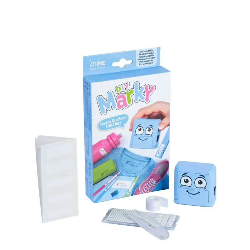 Sello marcador de ropa y objetos personalizable · Marky