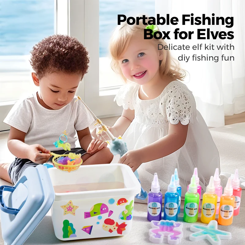 Set figuritas de gel 3D en agua · Jarmelo