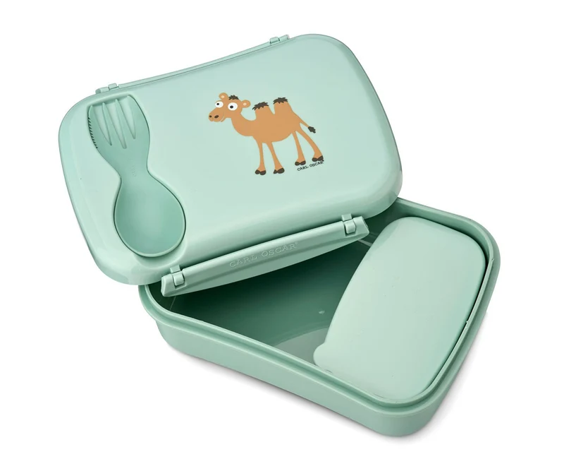 Caja de Almuerzo N'ice Box Green Camel · Carl Oscar
