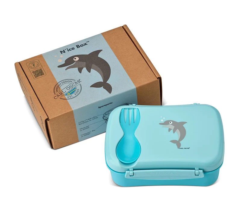 Caja de Almuerzo N'ice Box Blue Dolphin · Carl Oscar