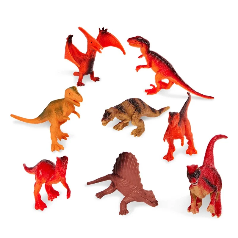 Tubo 8 dinosaurios 7-11 cm · Terra