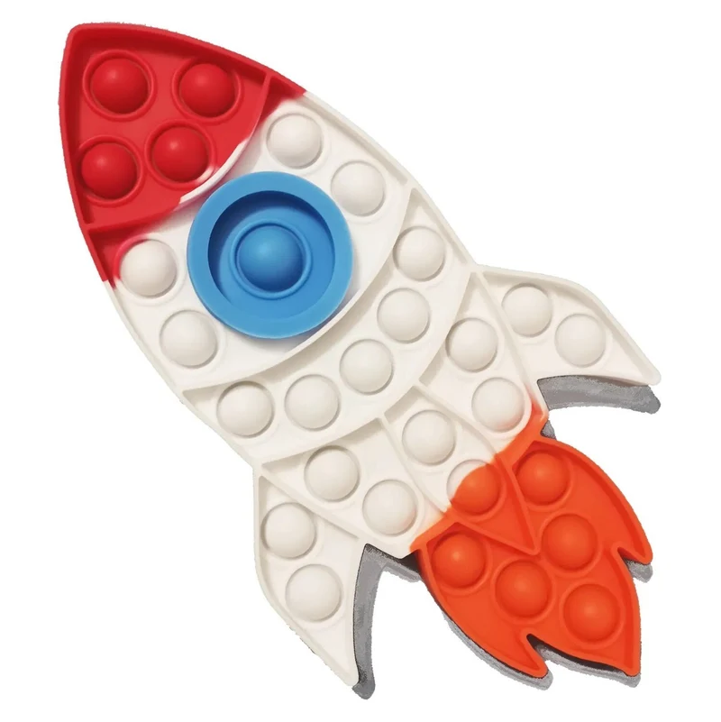 Kawaii Animal Fidget Toys for Kids - Stress Relief Bubble Toy