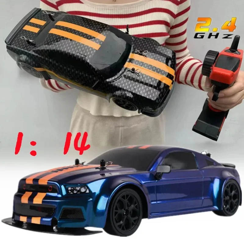 High-Speed 4WD RC Drift Car, 1:14 Scale, 30KM/H, 2.4G Remote