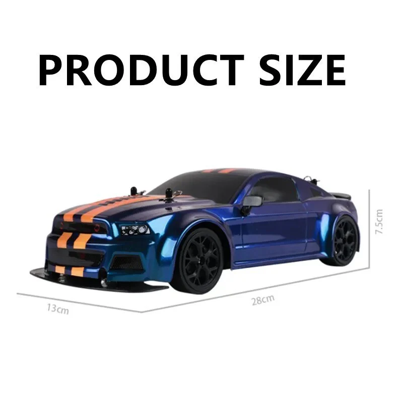 High-Speed 4WD RC Drift Car, 1:14 Scale, 30KM/H, 2.4G Remote