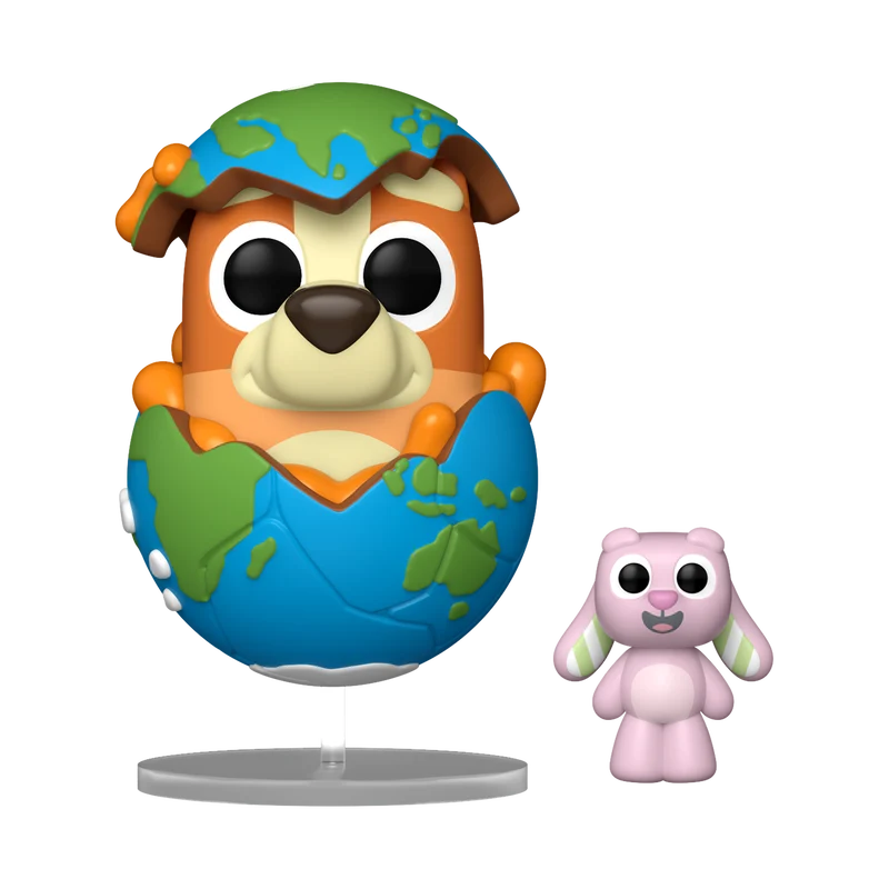Funko Pop & Buddy: Bluey - Bingo con Floppy