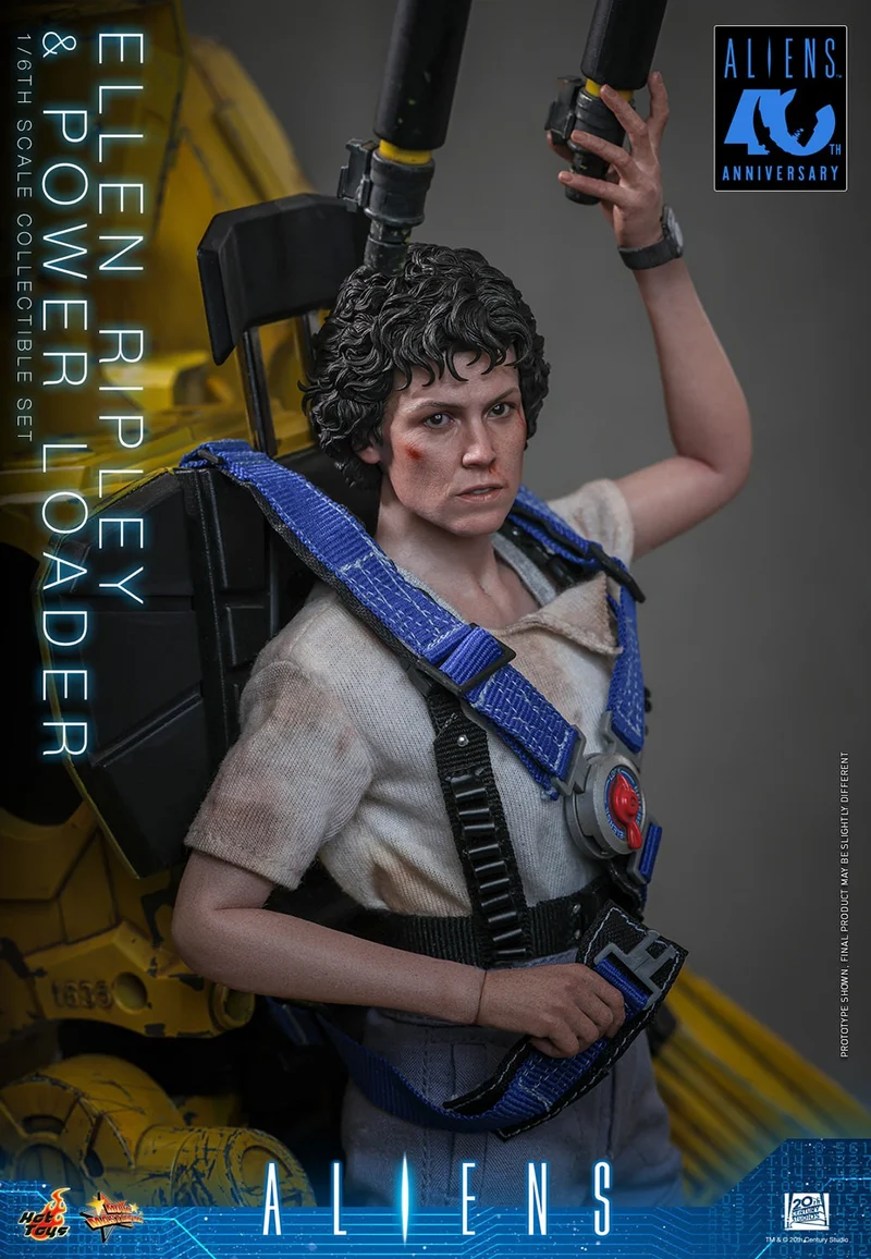 Hot Toys Movie Masterpiece Series: Alien - Ellen Ripley y Cargador de Potencia Escala 1/6