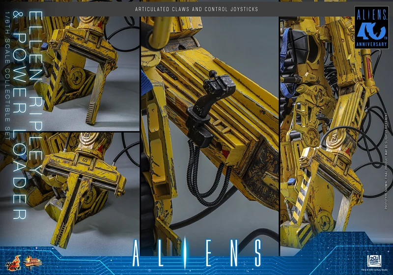 Hot Toys Movie Masterpiece Series: Alien - Ellen Ripley y Cargador de Potencia Escala 1/6
