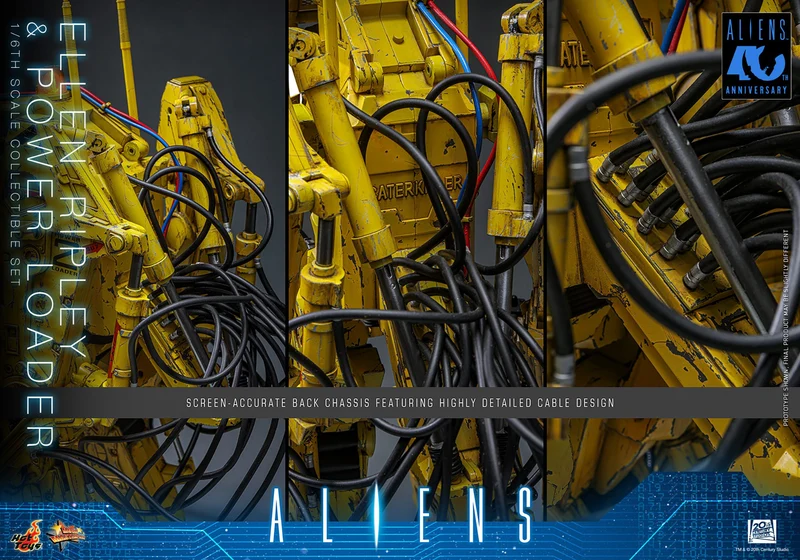 Hot Toys Movie Masterpiece Series: Alien - Ellen Ripley y Cargador de Potencia Escala 1/6