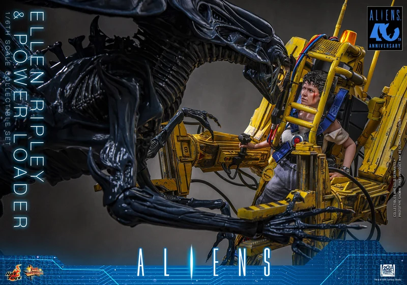 Hot Toys Movie Masterpiece Series: Alien - Ellen Ripley y Cargador de Potencia Escala 1/6