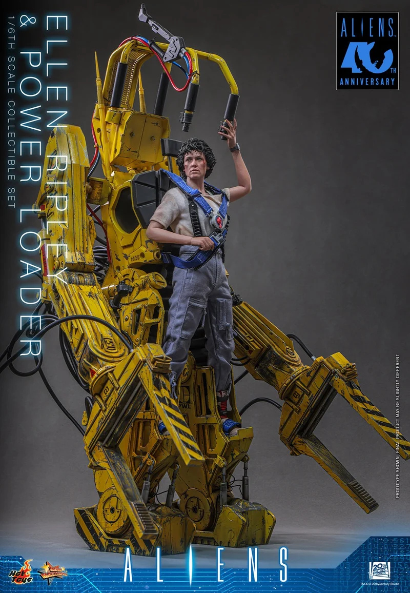 Hot Toys Movie Masterpiece Series: Alien - Ellen Ripley y Cargador de Potencia Escala 1/6