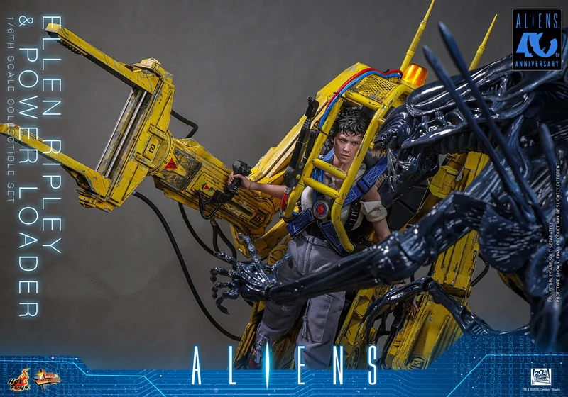 Hot Toys Movie Masterpiece Series: Alien - Ellen Ripley y Cargador de Potencia Escala 1/6