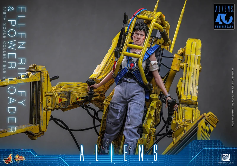 Hot Toys Movie Masterpiece Series: Alien - Ellen Ripley y Cargador de Potencia Escala 1/6