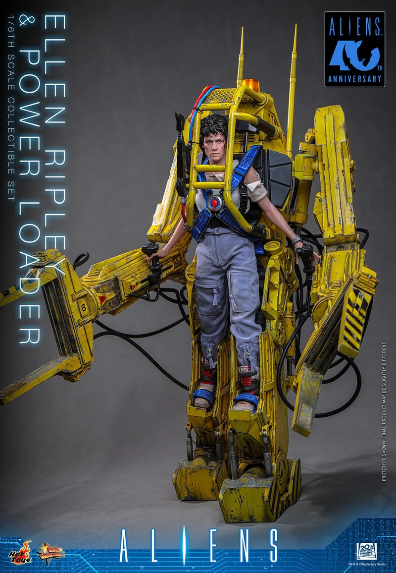 Hot Toys Movie Masterpiece Series: Alien - Ellen Ripley y Cargador de Potencia Escala 1/6