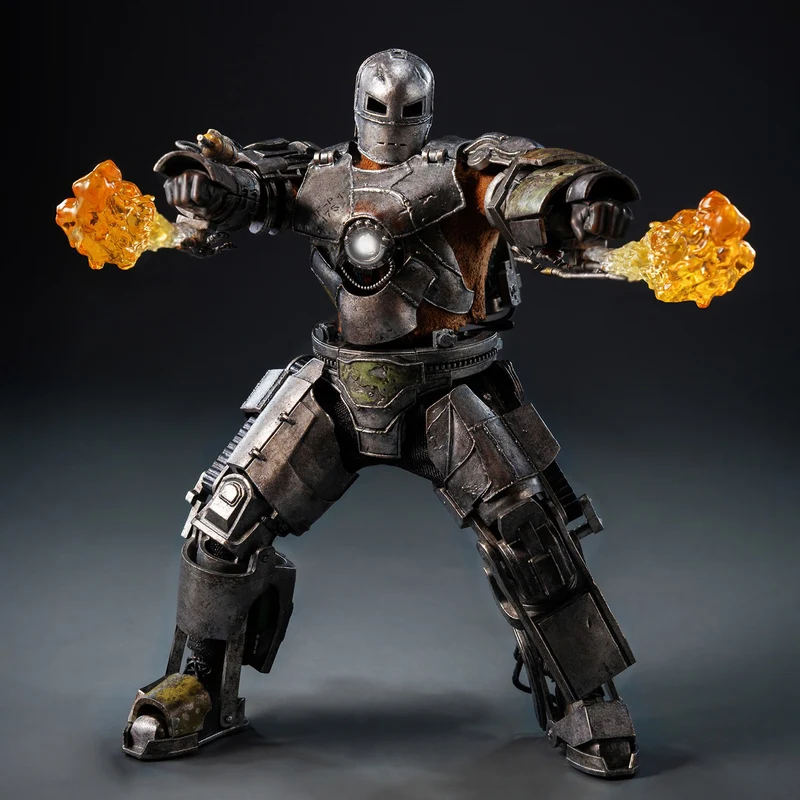 Threezero Dlx Series: Marvel Studios The Infinity Saga - Iron Man Mark 1 6.8 Pulgadas