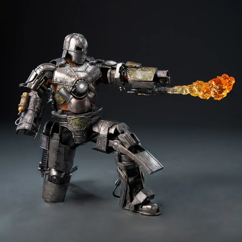 Threezero Dlx Series: Marvel Studios The Infinity Saga - Iron Man Mark 1 6.8 Pulgadas